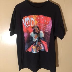 J Cole KOD tour T shirt.